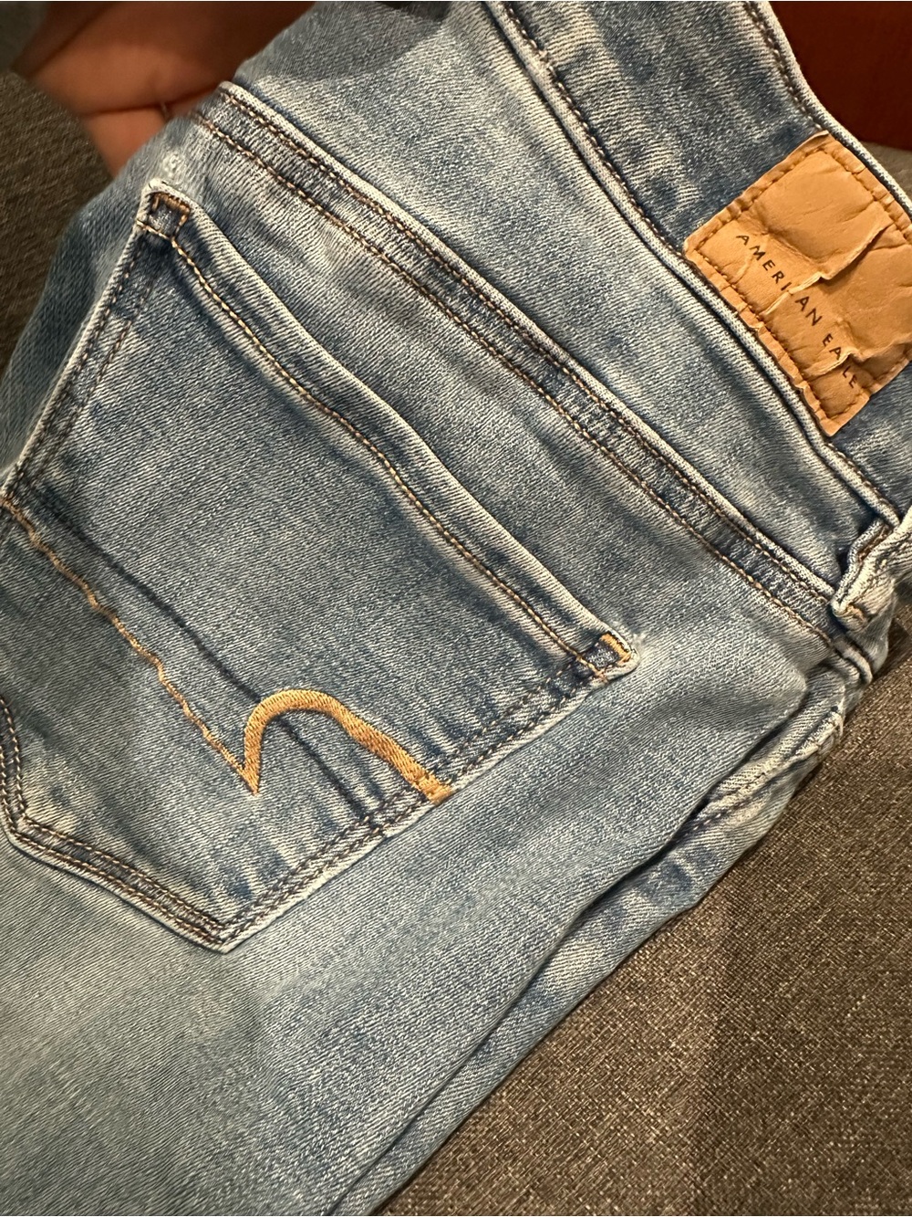 American Eagle Outfitters Light Blue Skinny Jeans